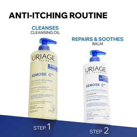 Uriage Xemose C8+ Soothing Cleansing Oil 1L- Lillys Pharmacy and Health Store