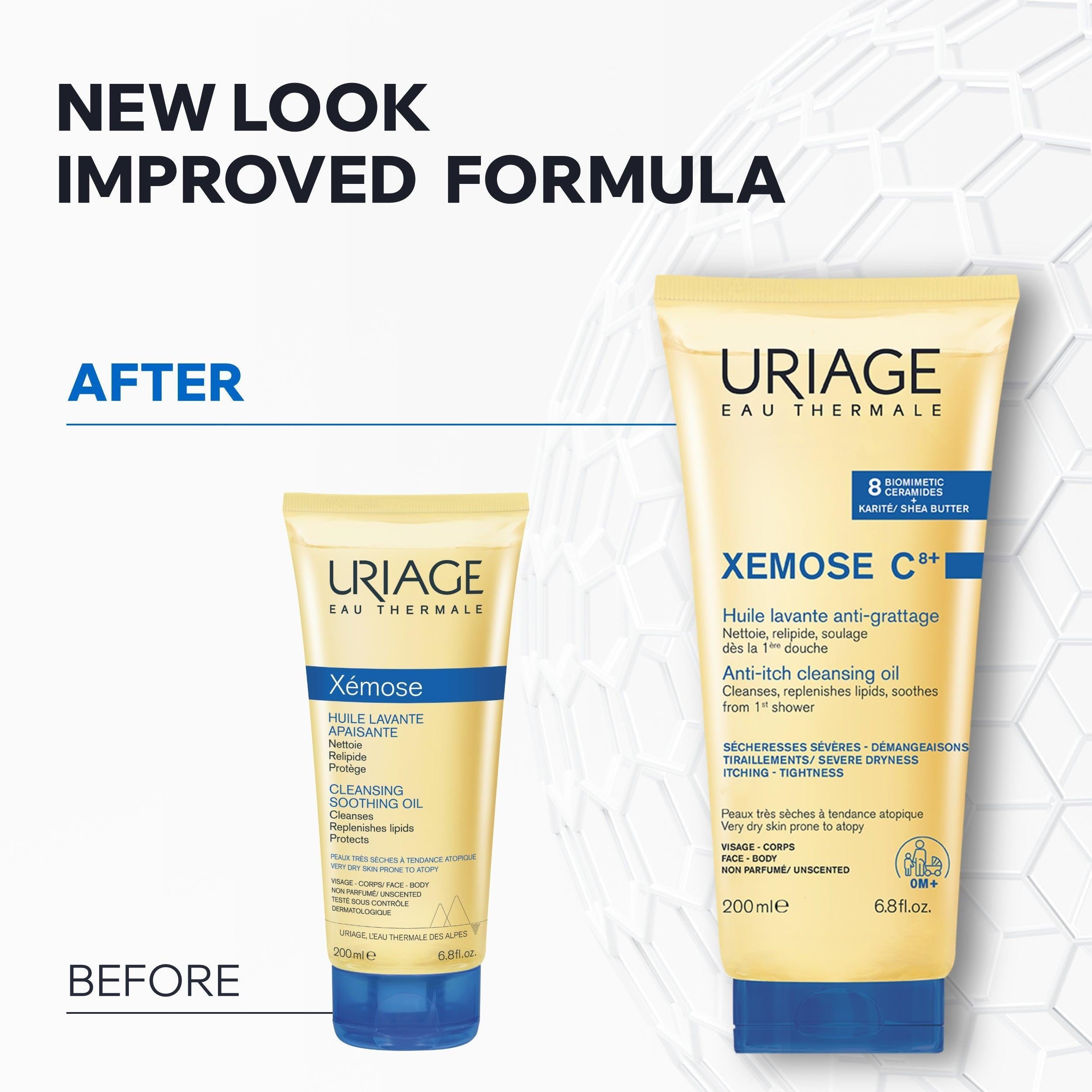 Uriage Xemose C8+ Soothing Cleansing Oil 1L- Lillys Pharmacy and Health Store