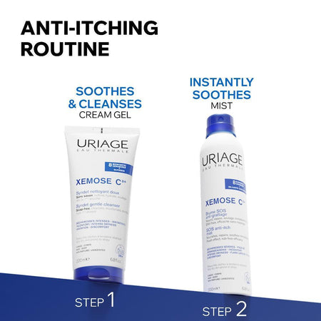 Uriage Xemose C8+ Syndet Gentle Cleansing Syndet 200ml- Lillys Pharmacy and Health Store