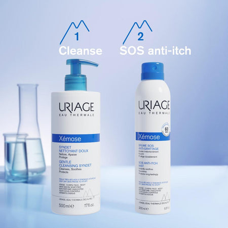 Uriage Xemose Gentle Gel Cream Cleanser 500ml- Lillys Pharmacy and Health Store