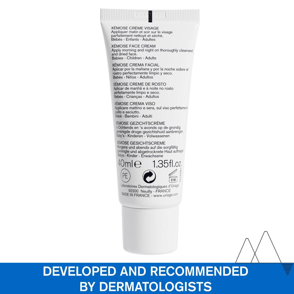 Uriage Xemose Nourishing Face Cream 40ml- Lillys Pharmacy and Health Store
