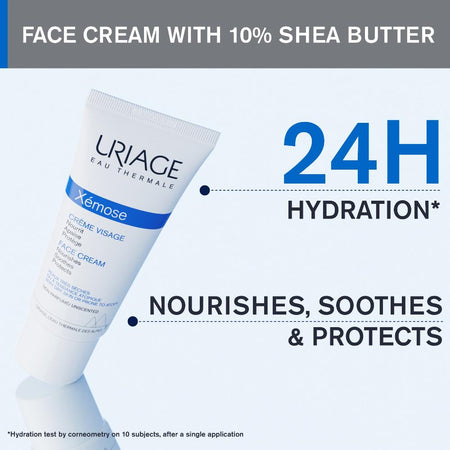 Uriage Xemose Nourishing Face Cream 40ml- Lillys Pharmacy and Health Store
