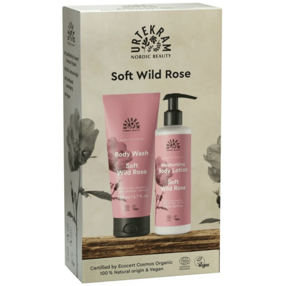 Urtekram Soft Wild Rose Gift Set- Lillys Pharmacy and Health Store