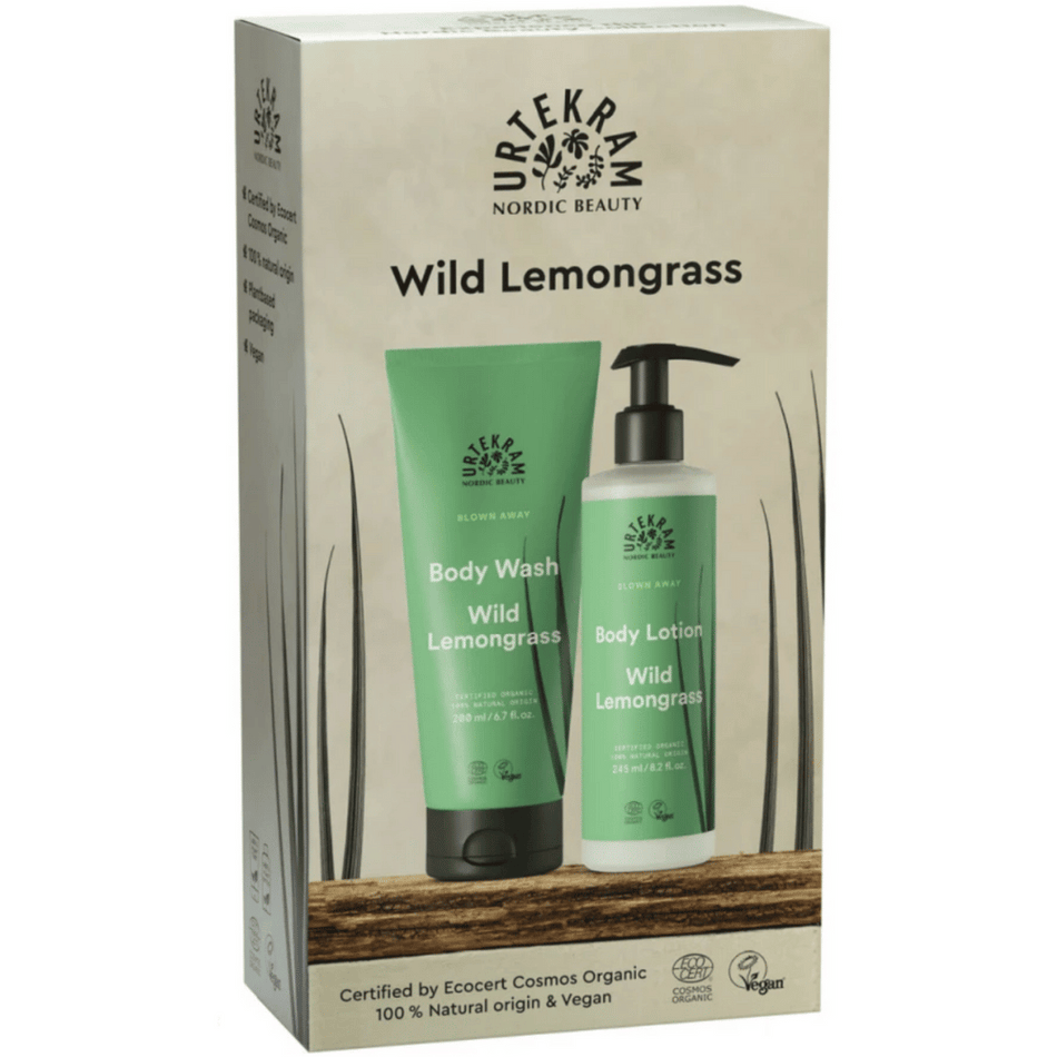 Urtekram Wild Lemongrass Gift Set- Lillys Pharmacy and Health Store