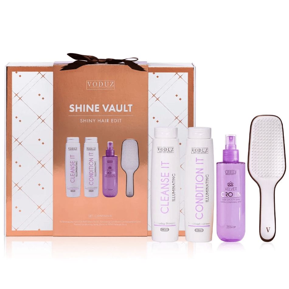 VODUZ Shine Vault 'Shiny Hair Edit'- Lillys Pharmacy and Health Store