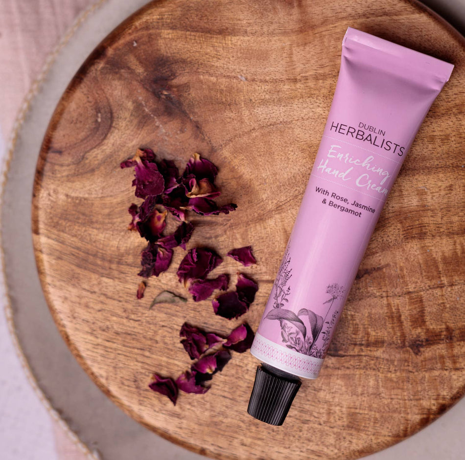Vegan Enriching Hand Cream- Rose, Jasmine & Bergamot- Lillys Pharmacy and Health Store