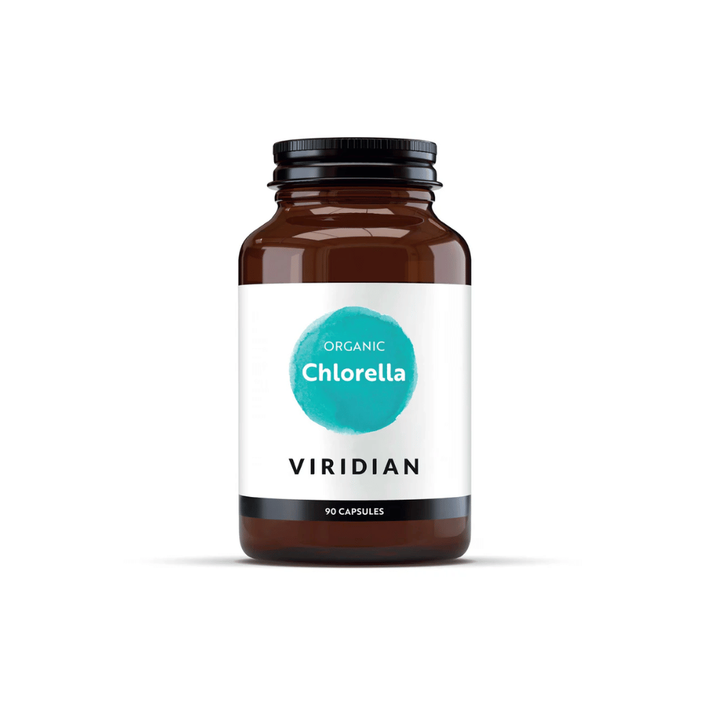 Viridian Organic Chlorella 400mg 90 Veg Caps- Lillys Pharmacy and Health Store