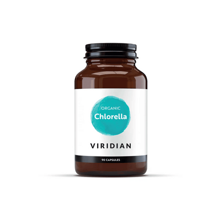 Viridian Organic Chlorella 400mg 90 Veg Caps- Lillys Pharmacy and Health Store