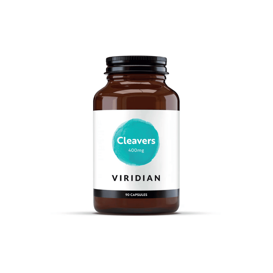 Viridian Cleavers Extract 400mg 90 Veg Caps- Lillys Pharmacy and Health Store