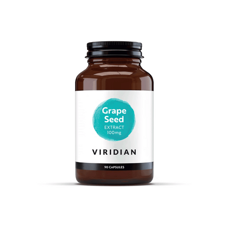 Viridian Grape Seed Extract 100mg 90 Veg Caps- Lillys Pharmacy and Health Store