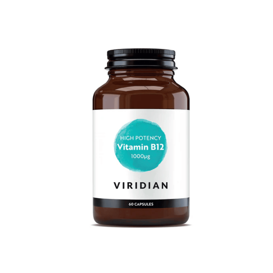 Viridian High Potency Vitamin B12 1000ug Veg Caps- Lillys Pharmacy and Health Store