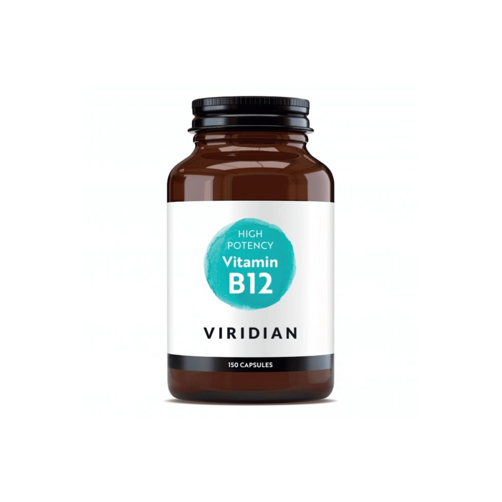 Viridian High Potency Vitamin B12 1000ug 150 Veg Caps- Lillys Pharmacy and Health Store