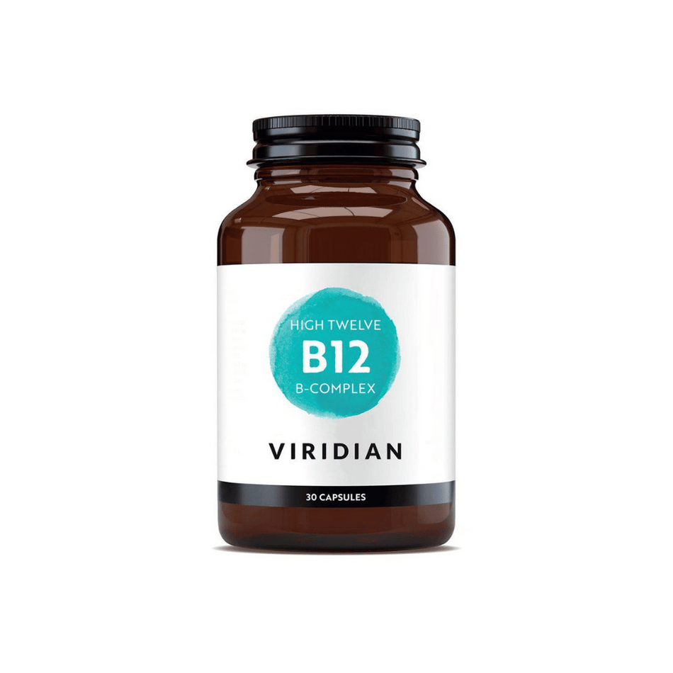 Viridian High Twelve B12 B Complex 30 Veg Caps- Lillys Pharmacy and Health Store