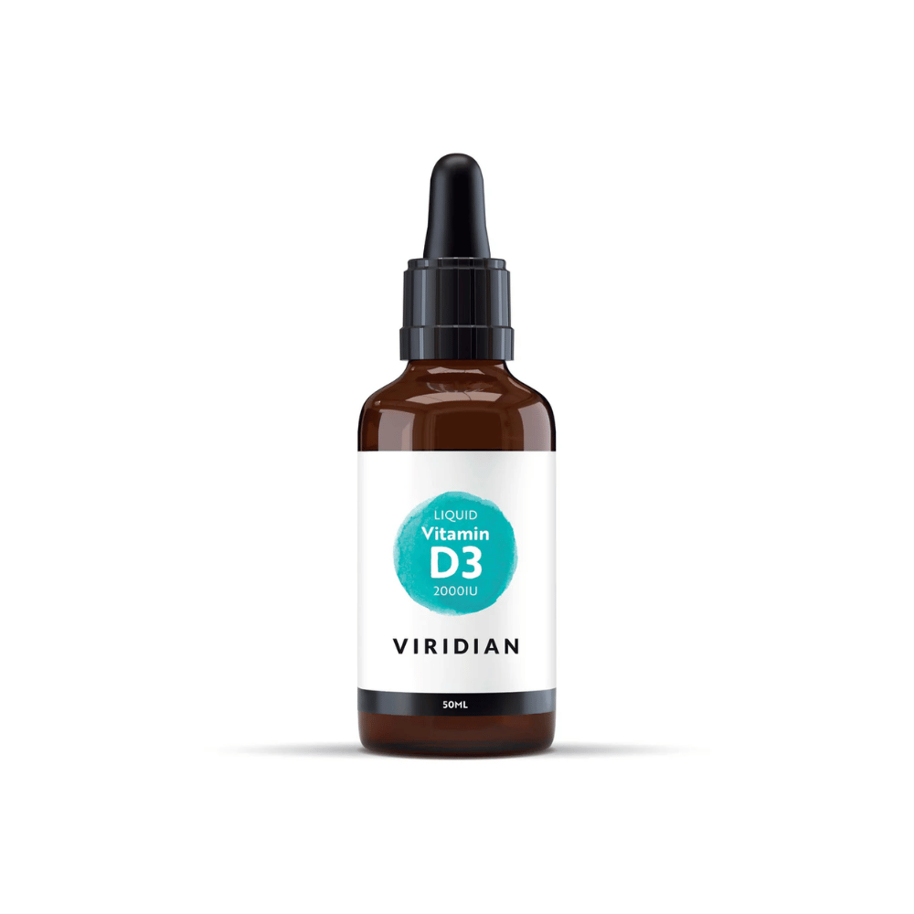 Viridian Liquid Vitamin D3 2000iu Drops 50ml- Lillys Pharmacy and Health Store