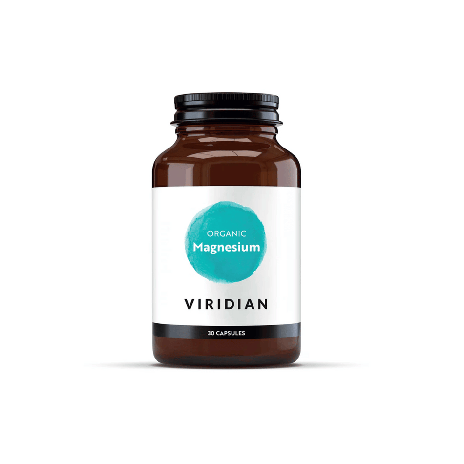 Viridian Organic Magnesium 30 Veg Caps- Lillys Pharmacy and Health Store