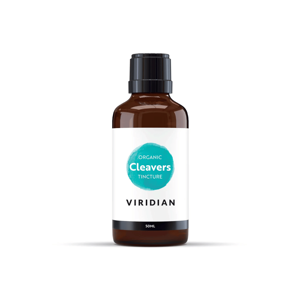 Viridian Organic Cleavers Tincture 50ml- Lillys Pharmacy and Health Store