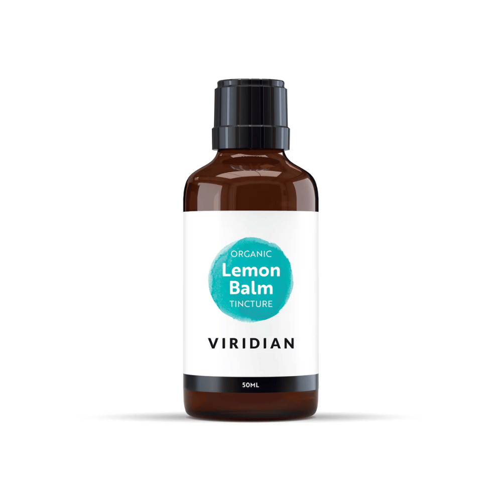 Viridian Organic Lemon Balm Tincture 50ml- Lillys Pharmacy and Health Store