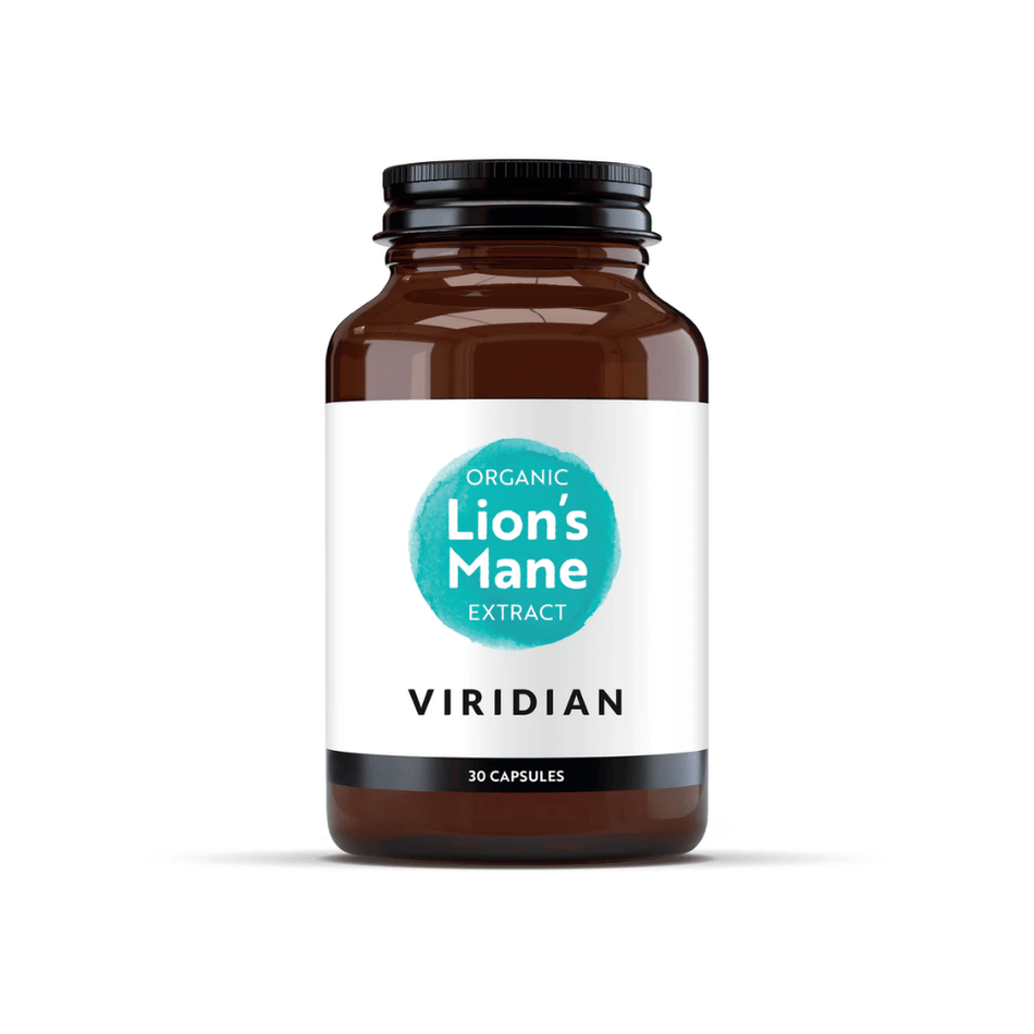 Viridian Organic Lion's Mane Extract- Lillys Pharmacy and Health Store