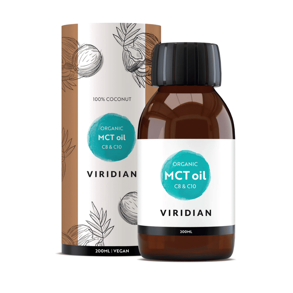 Viridian Organic MCT Oil - 200ml- Lillys Pharmacy and Health Store