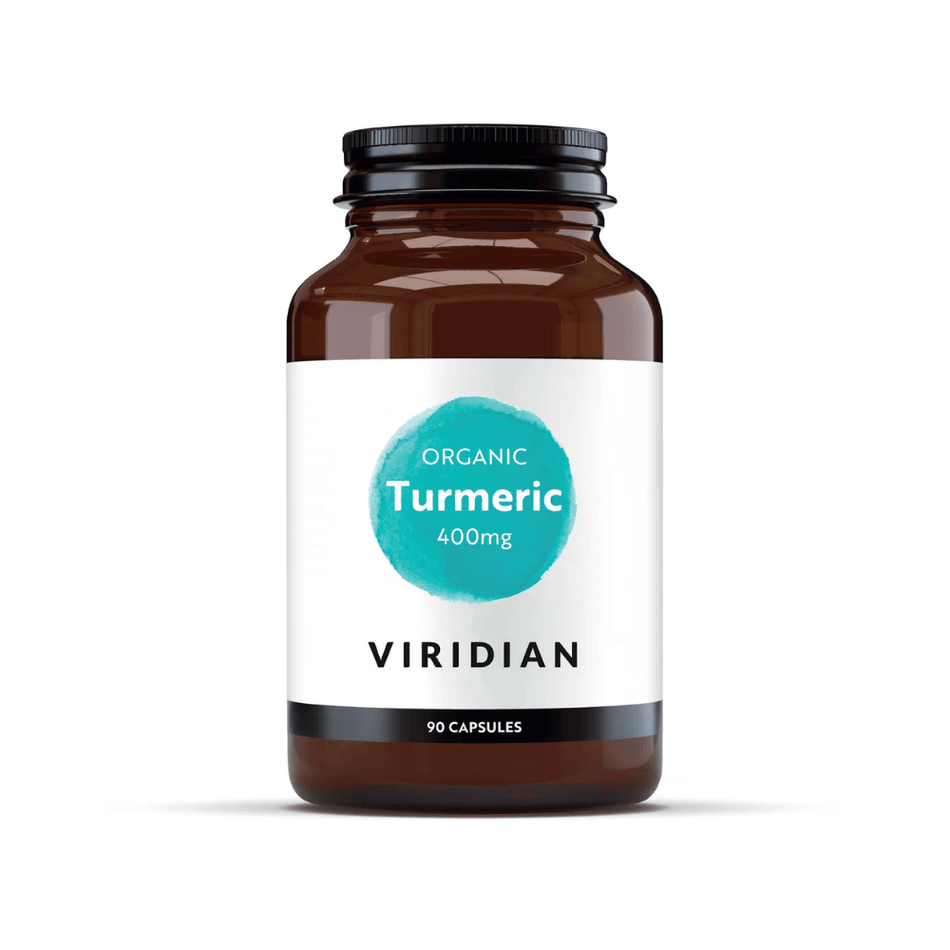 Viridian Organic Turmeric 400mg- Lillys Pharmacy and Health Store