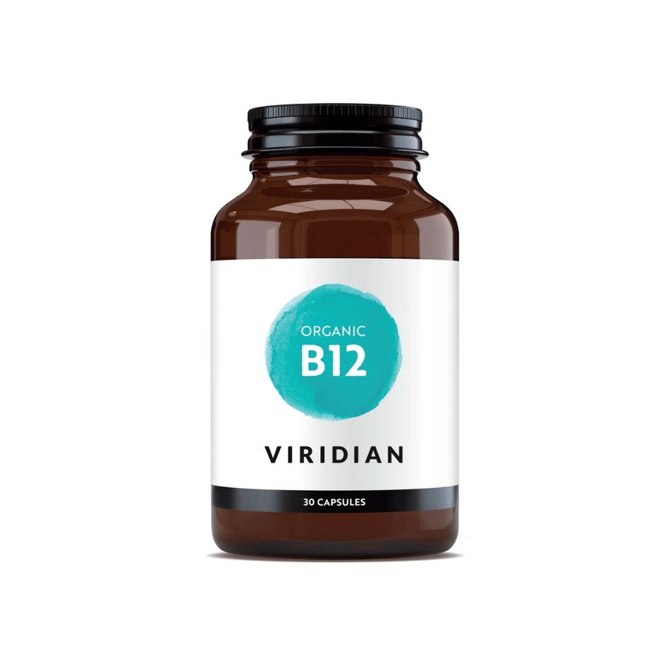 Viridian Organic Vitamin B12 30's- Lillys Pharmacy and Health Store