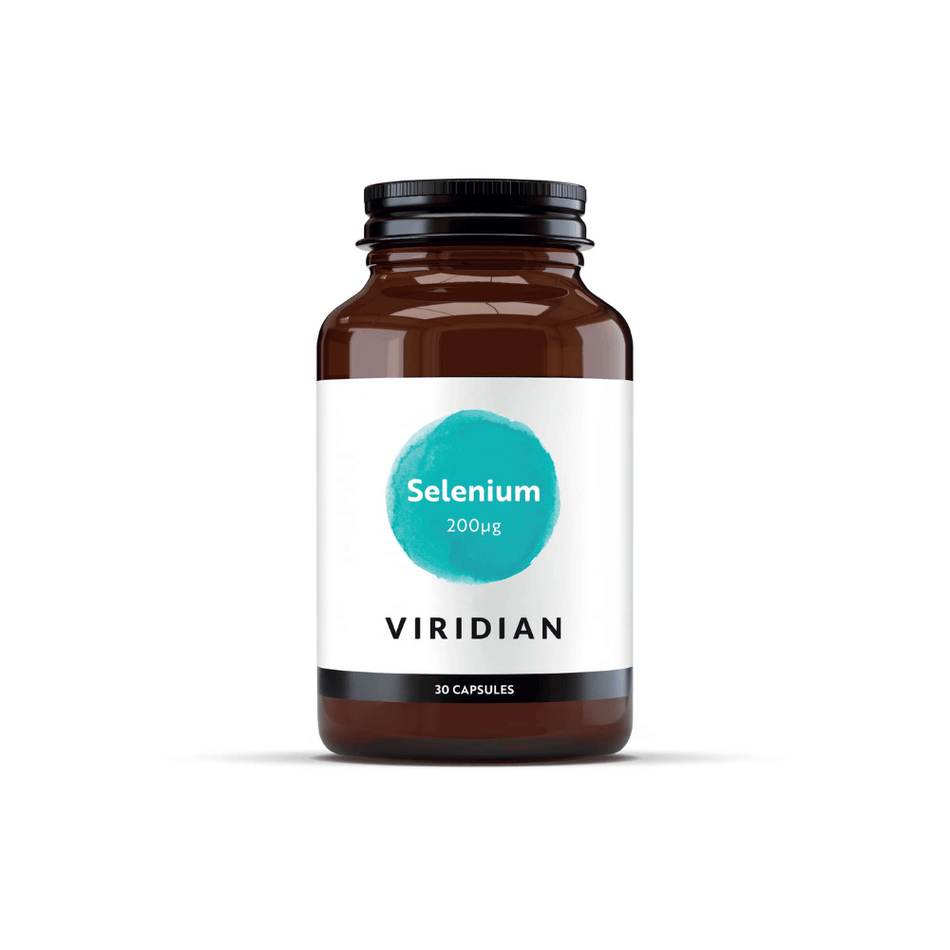 Viridian Selenium 200ug 30 Veg Caps- Lillys Pharmacy and Health Store