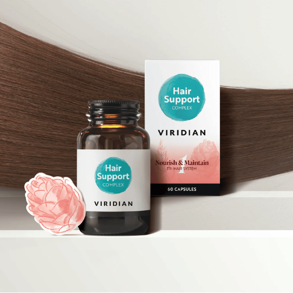 Viridian Tri-Hair System Hair Support Complex 60's- Lillys Pharmacy and Health Store