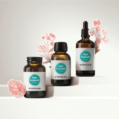 Viridian Tri-Hair System Hair Support Complex 60's- Lillys Pharmacy and Health Store