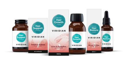 Viridian Tri-Hair System Organic Hair Growth Liquid 100ml- Lillys Pharmacy and Health Store