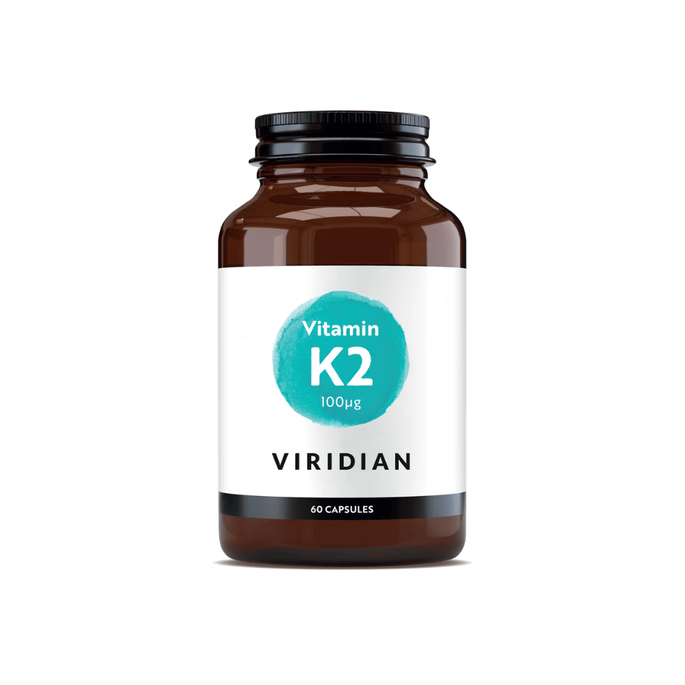 Viridian Vitamin K2 100μg 60's- Lillys Pharmacy and Health Store