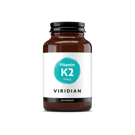 Viridian Vitamin K2 100μg 60's- Lillys Pharmacy and Health Store