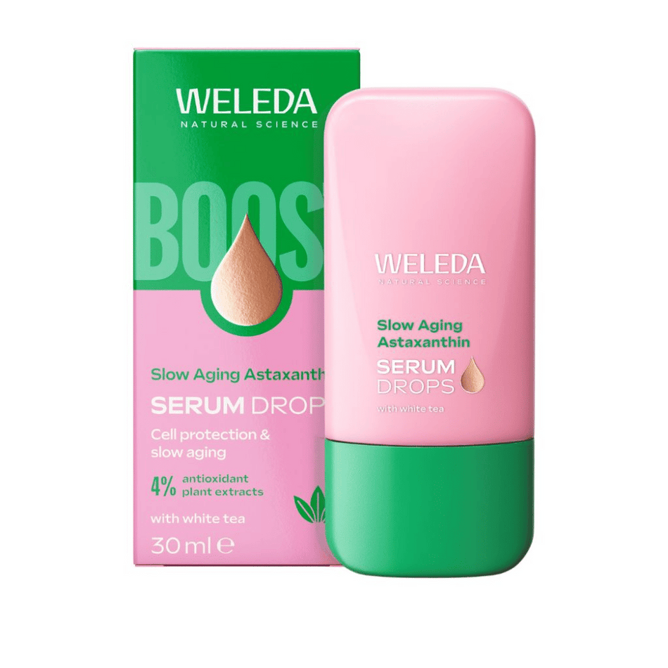 WELEDA Slow Ageing Astaxanthin Serum Booster Drops 30ml- Lillys Pharmacy and Health Store