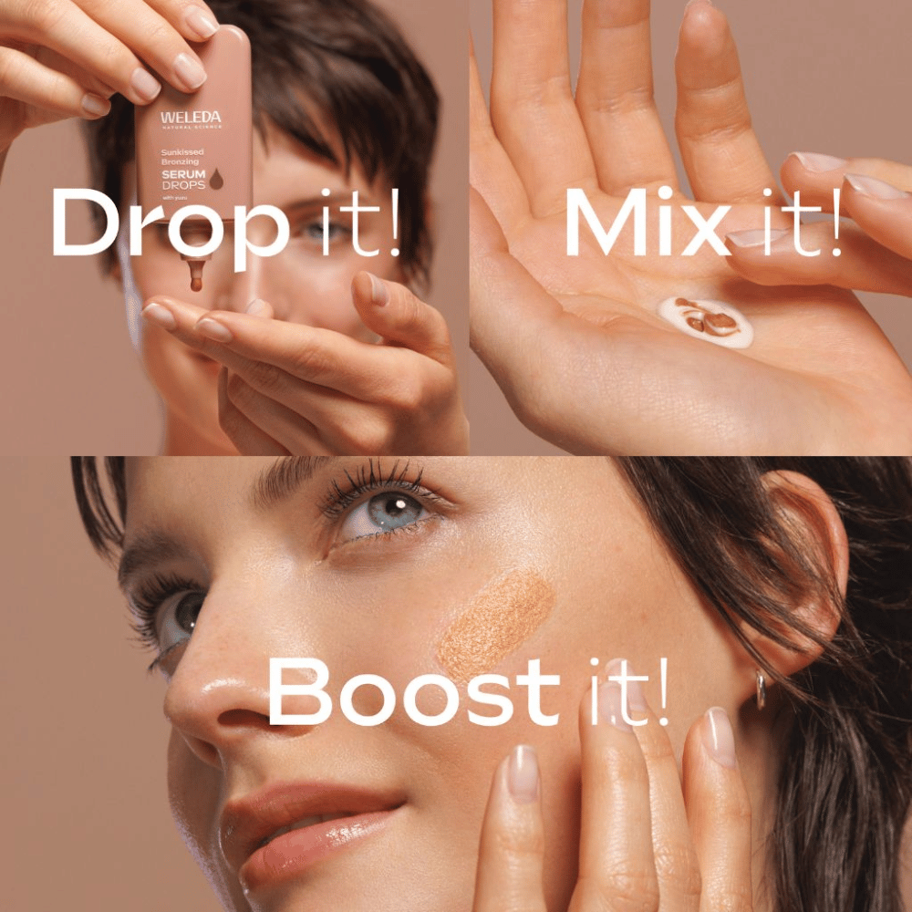 WELEDA Sunkissed Bronzing Serum Booster Drops 30ml- Lillys Pharmacy and Health Store