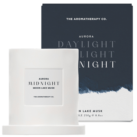 WIDDOP Aurora Midnight Ceramic Candle MOON LAKE MUSK- Lillys Pharmacy and Health Store