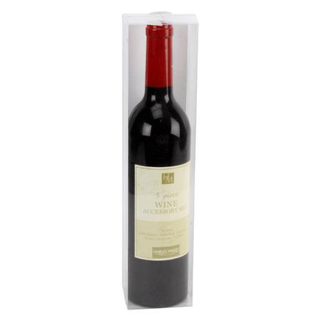 WIDDOP Harvey Makin Bar Set Large Wine Bottle Shape Corkscrew Set- Lillys Pharmacy and Health Store