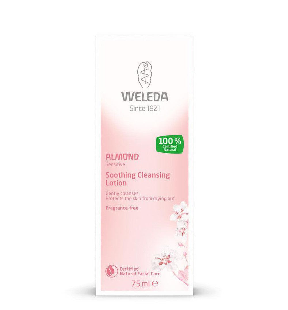 Weleda Almond Soothing Cleansing Lotion 75ml- Lilys Pharmacy and Health Store