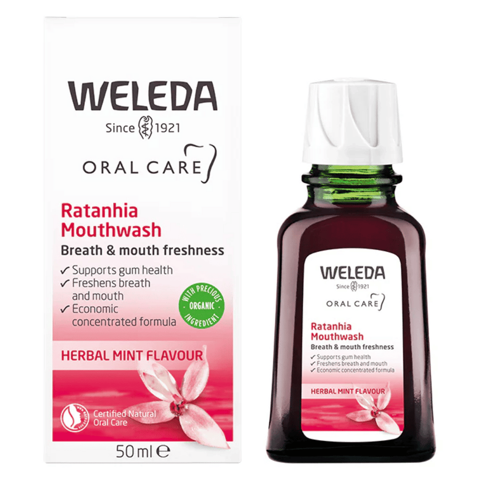 Weleda Ratanhia Mouthwash 50ml- Lillys Pharmacy and Health Store