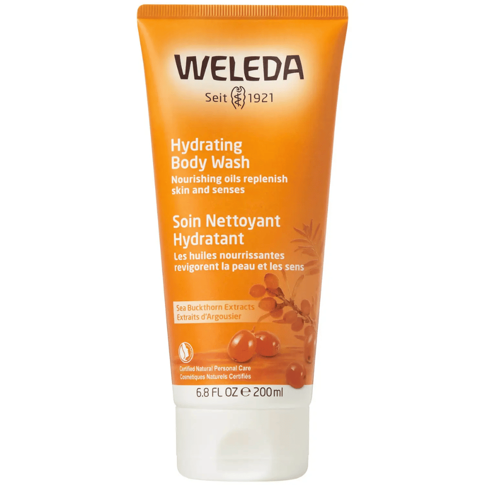 Weleda Sea Buckthorn Creamy Body Wash 200ml- Lilys Pharmacy and Health Store