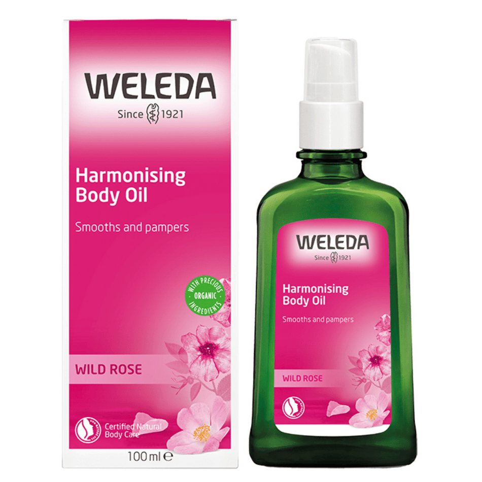 Weleda Wild Rose Body Oil 100ml- Lillys Pharmacy and Health Store