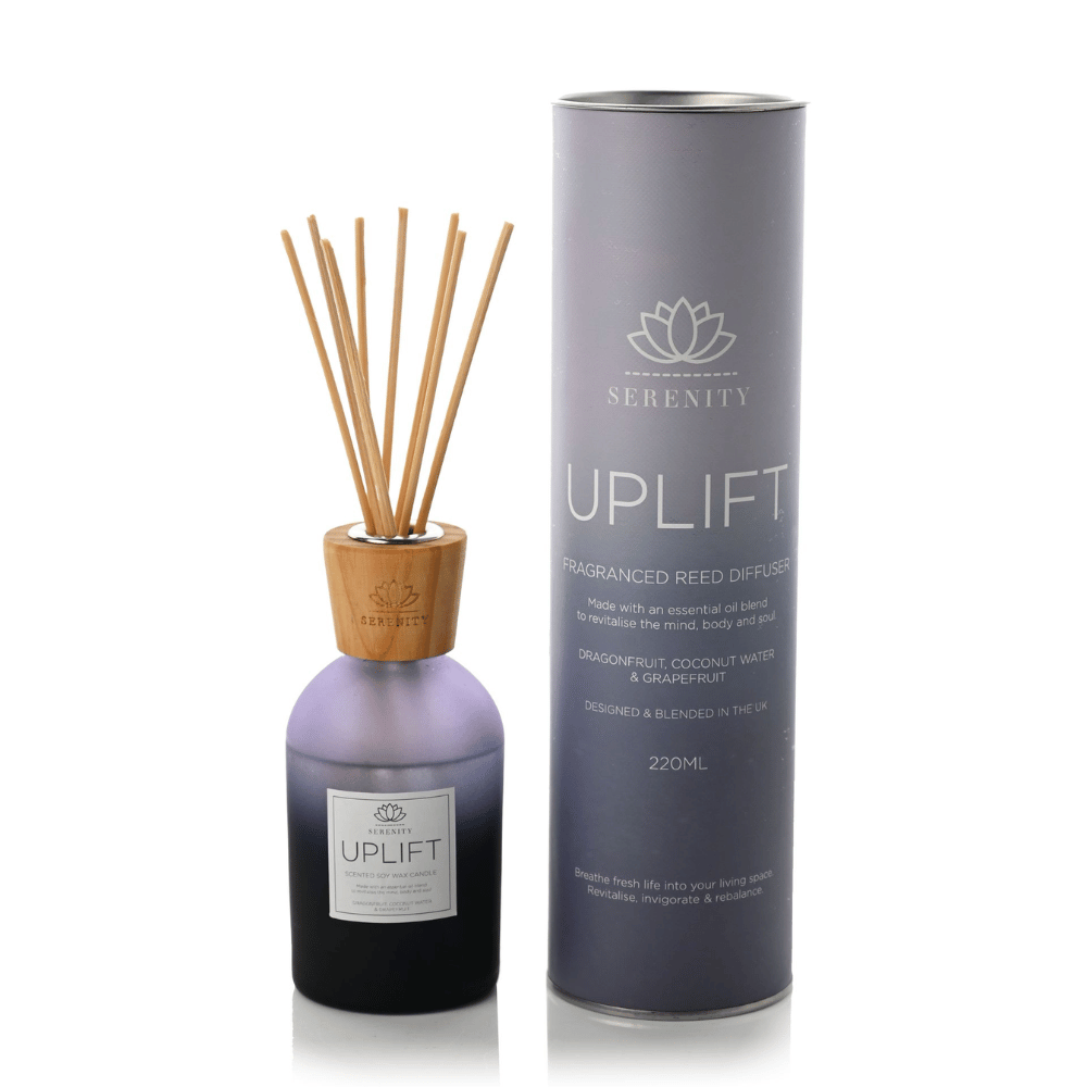 Widdop Serenity Uplift Glass Diffuser Dragonfruit, Grapefruit 220 ml- Lillys Pharmacy and Health Store