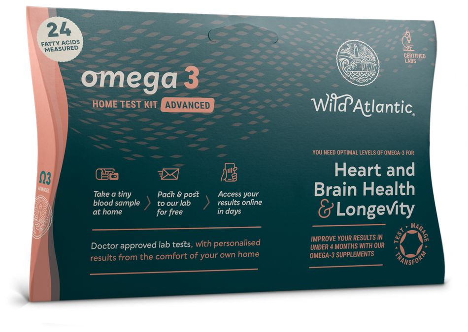 Wild Atlantic Omega-3 Advanced Home Test Kit- Lillys Pharmacy and Health Store