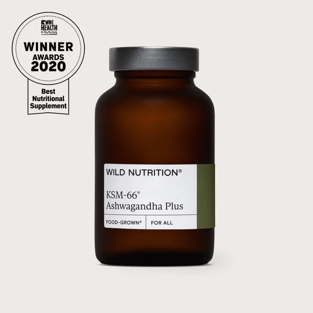 Wild Nutrition KSM-66® Ashwagandha Plus 60 Caps- Lillys Pharmacy and Health Store