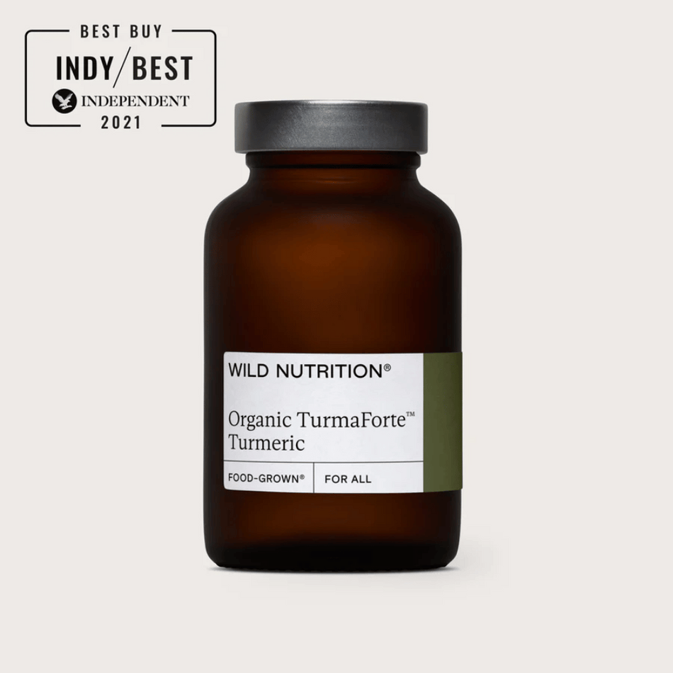 Wild Nutrition Organic Turmaforte Turmeric 60 Caps- Lillys Pharmacy and Health Store