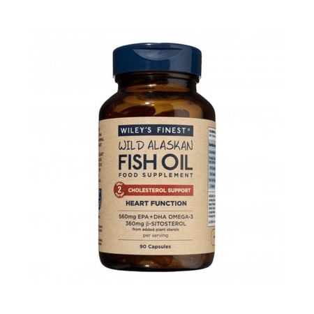 Wiley's Finest Cholesterol Support 90's- Lillys Pharmacy and Health Store