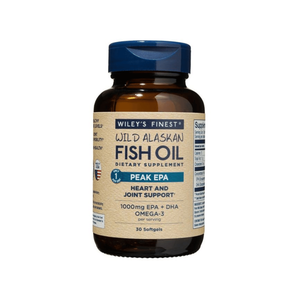 Wiley's Finest Wild Alaskan Fish Oil - Peak EPA 30's- Lillys Pharmacy and Health Store