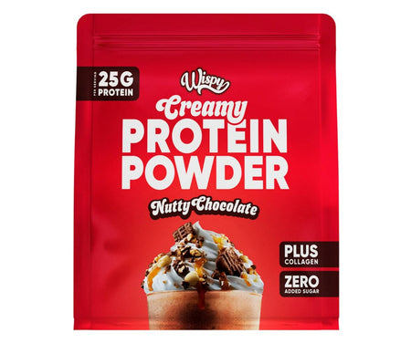 Wispy Creamy Protein Powder, Nutty Chocolate - 300g - Lilly's Pharmacy