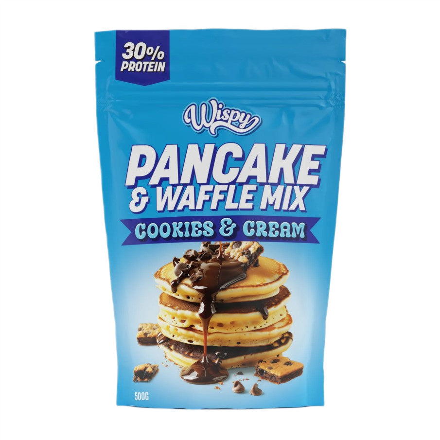 Wispy Pancake & Waffle Mix, Cookies & Cream - 500g - Lilly's Pharmacy