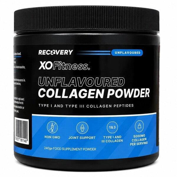 XO Fitness Collagen Powder, Unflavoured - 240g - Lilly’s Pharmacy & Health Store