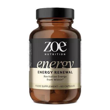 ZOE Nutrition Energy Renewal 60 caps- Lillys Pharmacy and Health Store