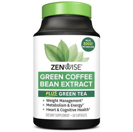 Zenwise Green Coffee Bean Extract 60 caps- Lillys Pharmacy and Health Store